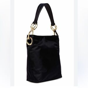 Jpk Paris 75 Black Shoulder Bag with Gold Details